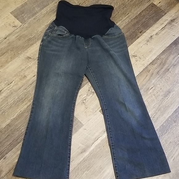 Indigo Blue Pants - Indigo Blue Maternity Petite Jeans